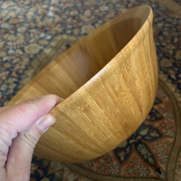 Large bamboo bowl in great condition!Perfect for food or display! - Picture 5 of 10